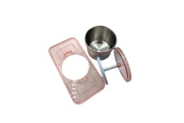 Soporte Para Fresas Con Tapa Para Ultrasonido De 800ml